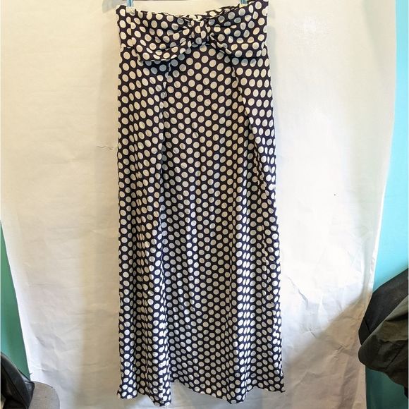 J. Crew Strapless Polka Dot Dress in Black and White - Picture 3 of 10